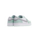Женские кроссовки Nike Air Jordan 1 Low White / Mint / Grey