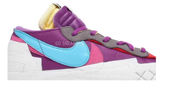 Унисекс кроссовки Nike KAWS x sacai x Blazer Low &amp;#039;Purple Dusk&amp;#039;