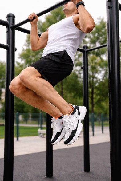 Мужские кроссовки Hermes Casual Shoes For Men White/Black