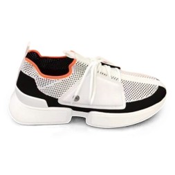 Hermes Casual Shoes For Men White/Black