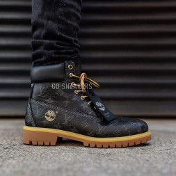 Timberland х Louis Vuitton Vachetta Monogramme Black