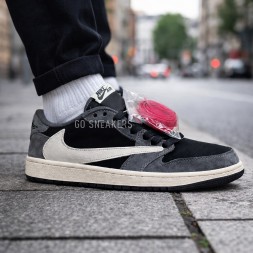 Nike Air Jordan 1 Low OG SP x Travis Scott & Fragment Grey/Black
