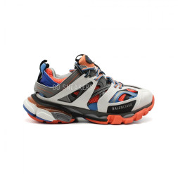 Balensiaga Track Trainer Blue-Grey-Orange
