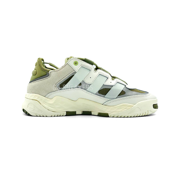 Унисекс кроссовки Adidas Niteball White/Olive