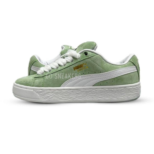 Женские кеды Puma Suede Xl Green Woman