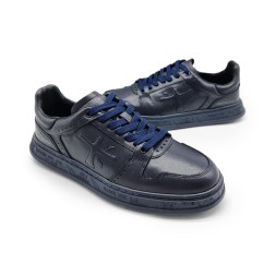 Premiata Low Leather Full Navy