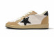 Женские кеды Golden Goose Ball Star Leather Beige