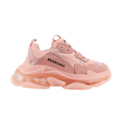 Balensiaga Triple S Transparent Pink