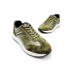 Calvin Klein Leather Suede Khaki