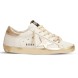 Женские кеды Golden Goose Super-Star Donna Con Foxing Sparkle Dorato