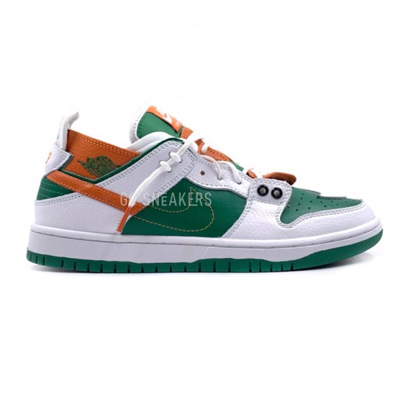 Мужские кроссовки Nike Dunk Low Green&amp;amp;White