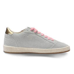 Golden Goose Ball Star Suede Grey/Pink
