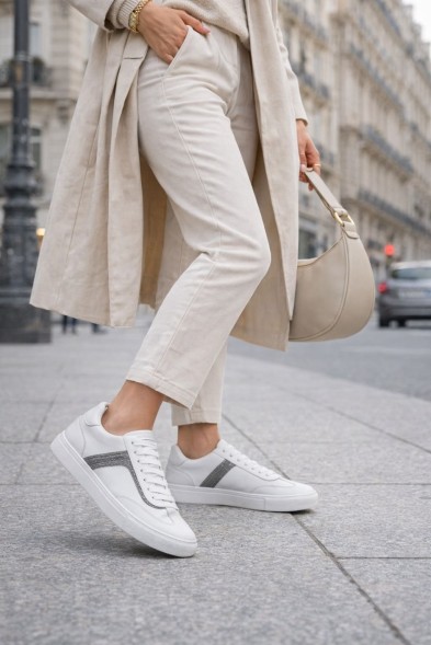 Женские кеды Brunello Cucinelli Classic Leather White