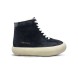 Унисекс зимние кроссовки Golden Goose ggobispace High Winter Suede Black