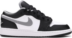 Женские кроссовки Nike Air Jordan 1 Low GS &#039;Black Medium Grey&#039;