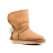Женские угги с помпоном Classic Charm Boot Chestnut