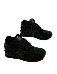 New Balance 574 Winter Black Suede