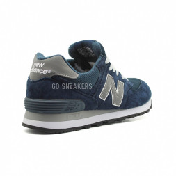 New Balance Женские 574 Navy-Grey