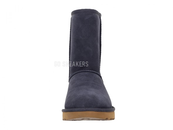 Женские непромокаемые короткие угги Classic Short Navy II