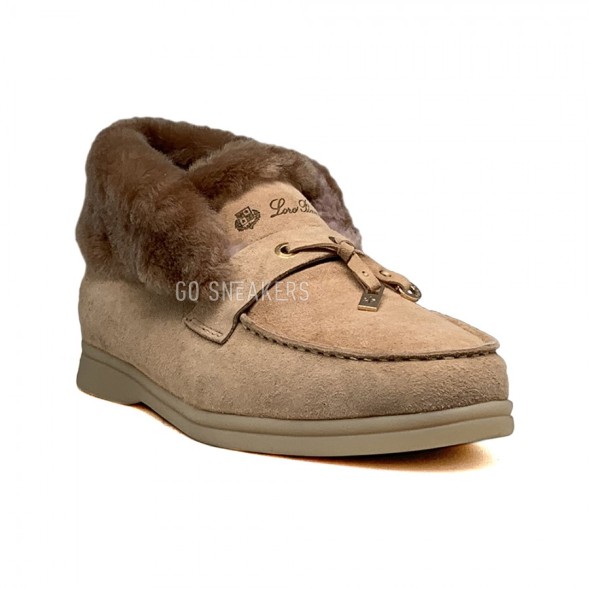 Женские ботинки Loro Piana Shalet - Chestnut