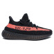 Унисекс кроссовки Adidas Yeezy Boost 350 V2 Core Black Red (sply)