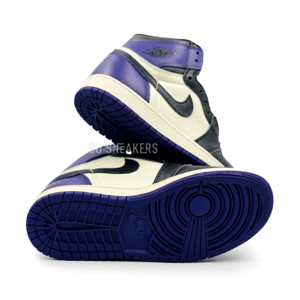 Унисекс кроссовки Nike Air Jordan 1 Retro High OG Purple/Black