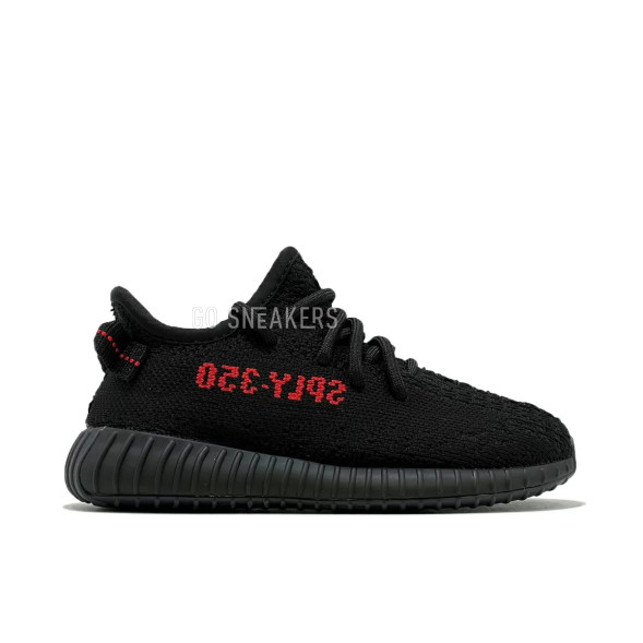 Детские кроссовки Adidas Yeezy 350 V2 Back Red (Kids)