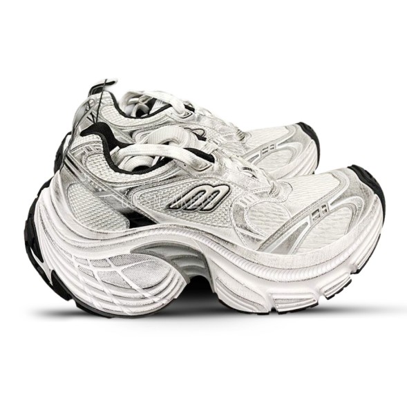 Женские кроссовки Balenciaga Cargo White/Silver Dirty