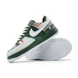 Nike Air Force 1 Pendleton Green/White