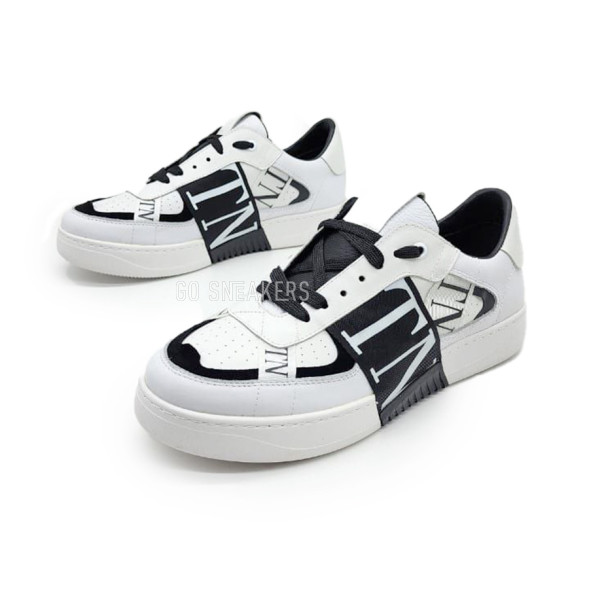 Унисекс кроссовки Valentino VL7N Low Top White/Black