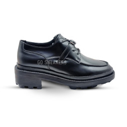 Hermes Loafers Leather Black