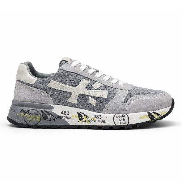 Унисекс кроссовки Premiata 483 Textile/Suede Air Grey