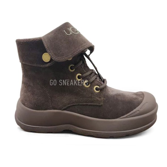 Женские ботинки Ugg Cute Design Series Short Martin Boot Women's Chocolate