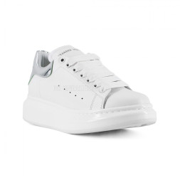 Alexander McQueen Luxe Silver Patent