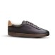 Мужские кеды Brunello Cucinelli Leather Sneakers Dark Brown