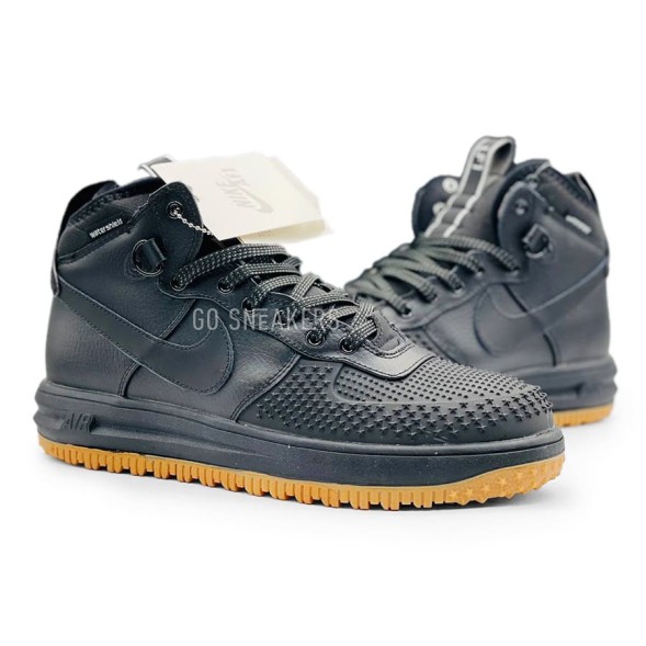 Мужские осенние кроссовки Nike Air Lunar Man Autumn Black