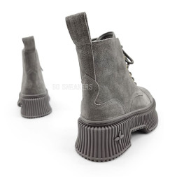 SMFK High Boots Suede Grey