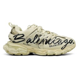 Balenciaga Track 3 Graffiti Cream